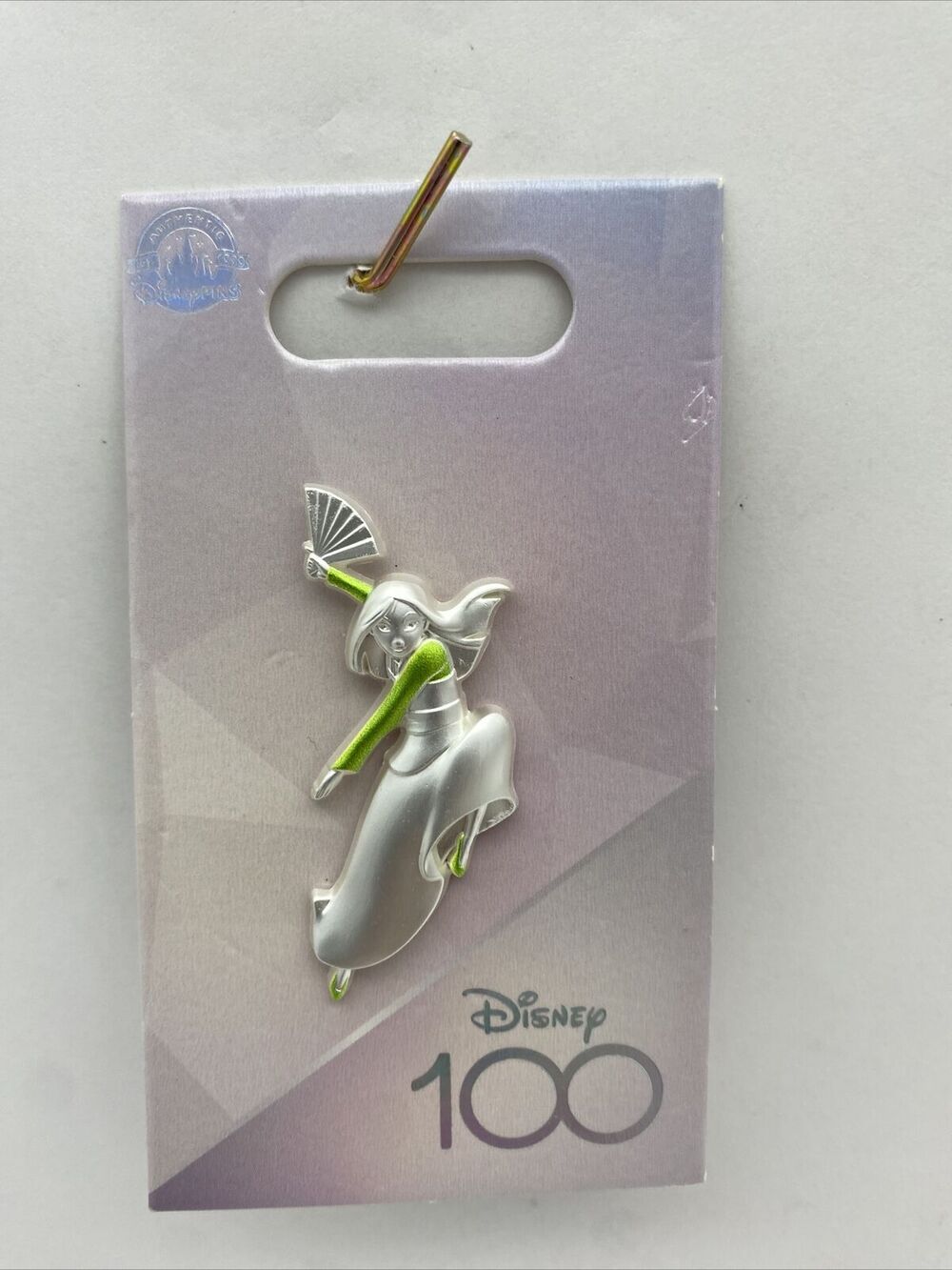 Disney Parks Pin Mulan 100 Years Anniversary Platinum Collection D100